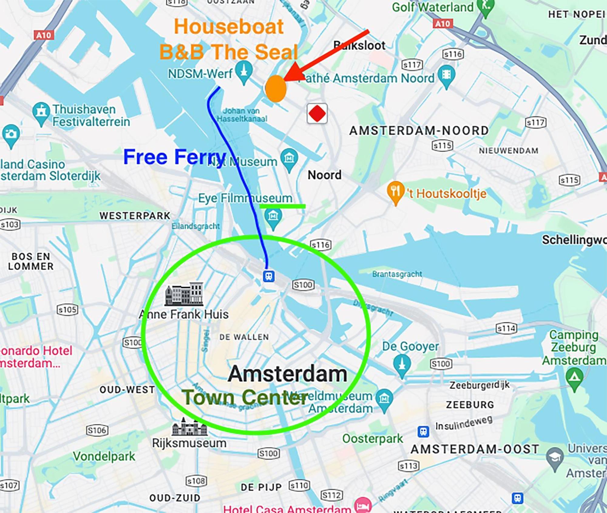 Houseboat Apartment With Water Terrace, Free Parking, Free Bikes & Fast Wifi Амстердам Екстериор снимка